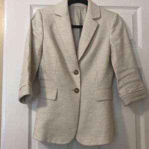 Ladies two button linen blazer